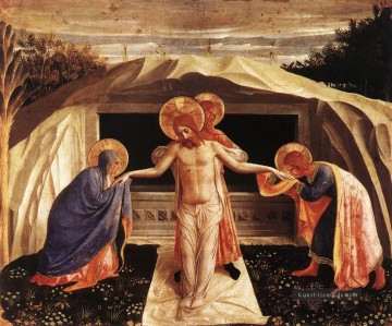 Grablegung Renaissance Fra Angelico Ölgemälde